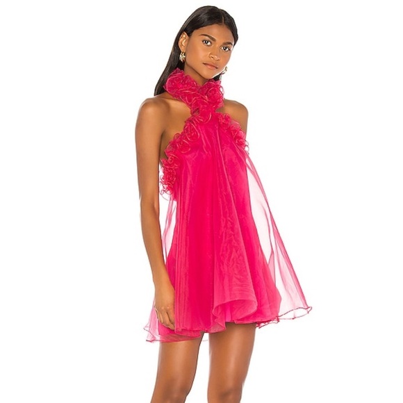 NWT Lovers and Friends Capri Mini Dress in Hot Pink - revolve - medium - Picture 2 of 10